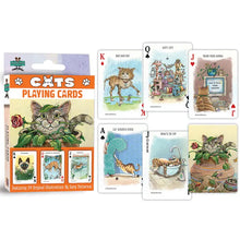 Load image into Gallery viewer, Cats Playing Cards
