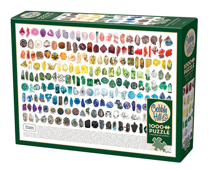 Marvelous Minerals 1000pc Puzzle by Cobble Hill