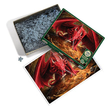 Load image into Gallery viewer, Dragon&#39;s Lair 1000pc Puzzle by Cobble Hill
