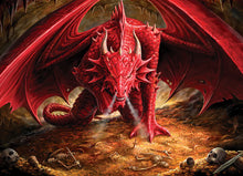 Load image into Gallery viewer, Dragon&#39;s Lair 1000pc Puzzle by Cobble Hill
