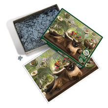 Load image into Gallery viewer, Terrarium Cat 1000pc Puzzle by Cobble Hill
