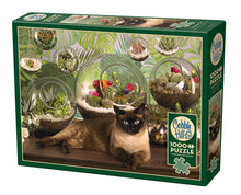 Load image into Gallery viewer, Terrarium Cat 1000pc Puzzle by Cobble Hill
