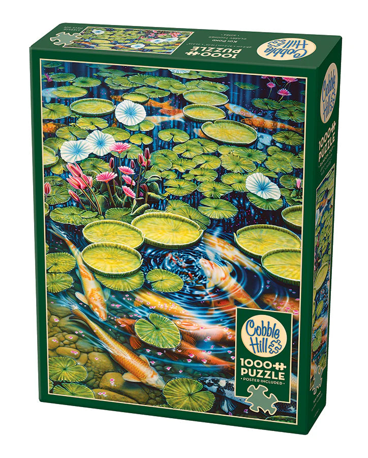 Koi Pond 1000pc Puzzle by Cobble Hill