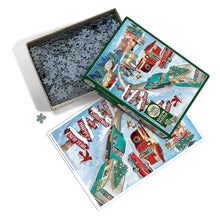 Load image into Gallery viewer, Christmas Campers 1000pc Puzzle by Cobble Hill
