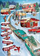 Load image into Gallery viewer, Christmas Campers 1000pc Puzzle by Cobble Hill
