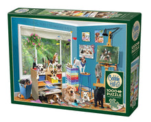 Load image into Gallery viewer, Studio Pups 1000pc Puzzle by Cobble Hill
