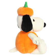 Load image into Gallery viewer, 14" Pumpkin Costume Snoopy Halloween Plush by Aurora

