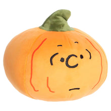 Load image into Gallery viewer, Charlie Brown - It's the Great Pumpkin, Charlie Brown 60th Anniversary 7.5" Pumpkin Plush by Aurora
