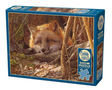 Load image into Gallery viewer, A Touch of Warmth 500pc Fox Puzzle by Cobble Hill
