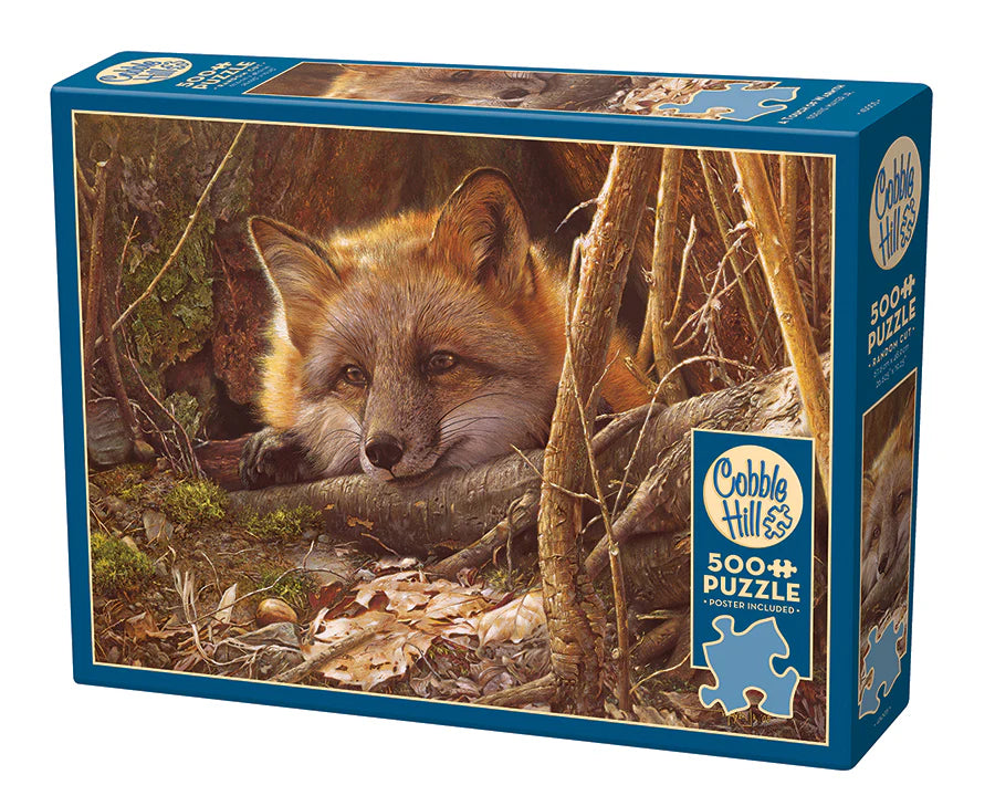 A Touch of Warmth 500pc Fox Puzzle by Cobble Hill