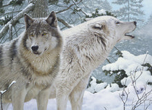 Load image into Gallery viewer, Breath of Winter 500pc Wolves Puzzle by Cobble Hill
