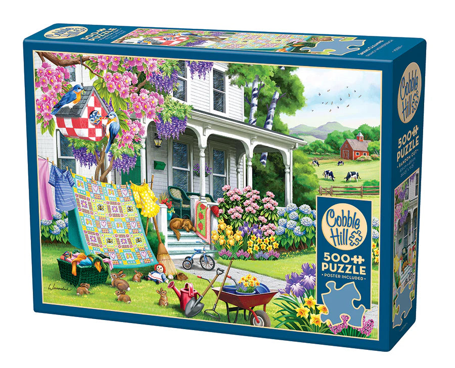 Spring Cleaning 500pc Puzzle by Cobble Hill