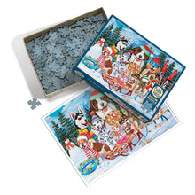 Load image into Gallery viewer, Snow Day!  500pc Dogs Puzzle by Cobble Hill
