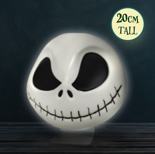 Disney's The Nightmare Before Christmas Jack Skellington Head Light