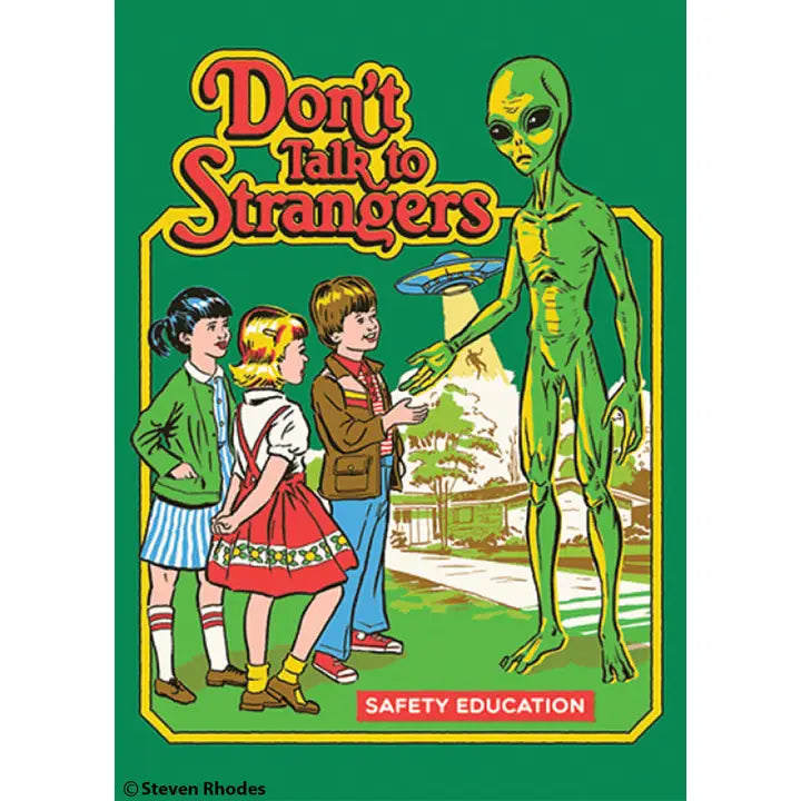 Steven Rhodes Don't Talk to Stranger - Safety Education Magnet