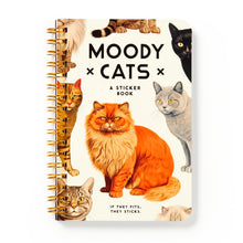 Load image into Gallery viewer, Moody Cats Mini Sticker Book by Brass Monkey Goods

