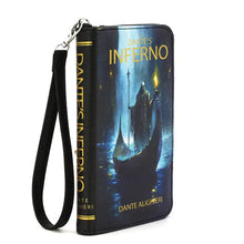 Load image into Gallery viewer, Dante&#39;s Inferno Book Style Vinyl Wallet
