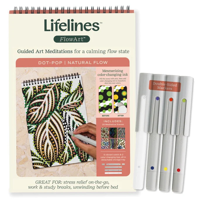 Dot-Pop Natural Flow FlowArt by Lifelines