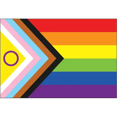 Intersex Pride Progess Flag Magnet