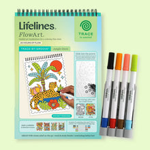 Load image into Gallery viewer, Trace-by-Groove Jungle Oasis FlowArt by Lifelines
