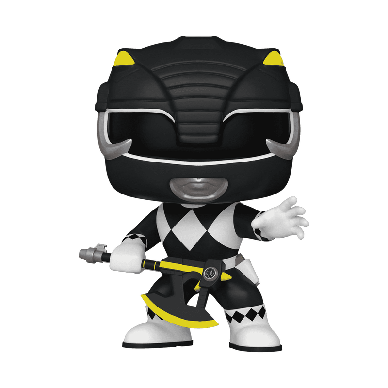 Power Rangers 30th Anniversary Black Ranger Funko Pop Figure #1371