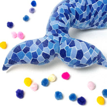 Load image into Gallery viewer, 20" Blue Whale Plush by Fluffery
