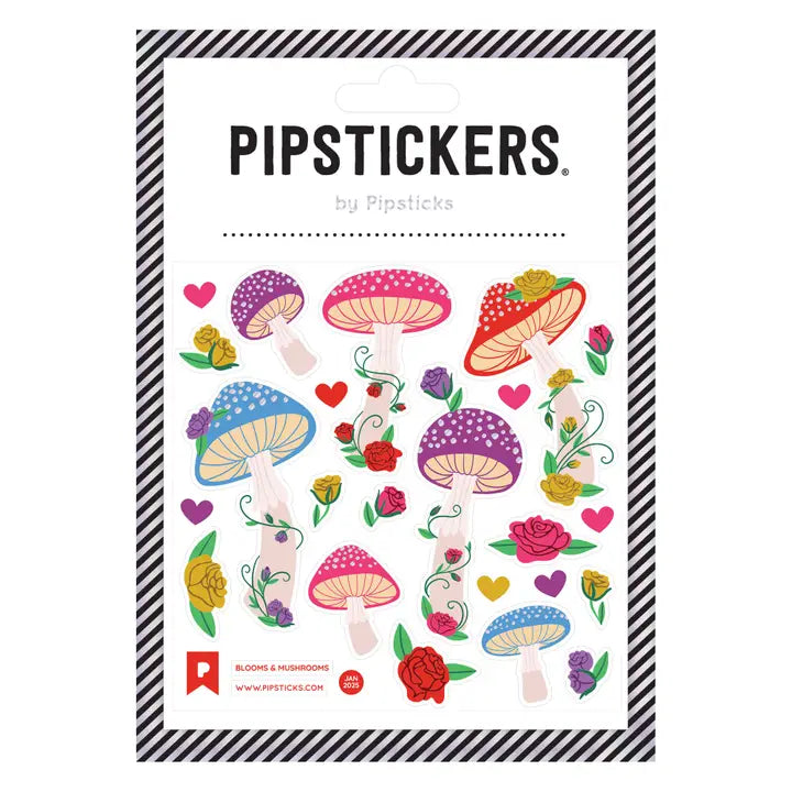 Blooms & Mushrooms Pipstickers