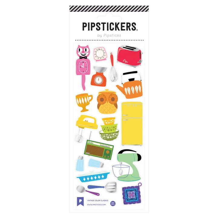 Vintage Color Classics Retro Inspired Pipstickers