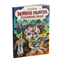 Load image into Gallery viewer, Classic Horror Movies Coloring Book
