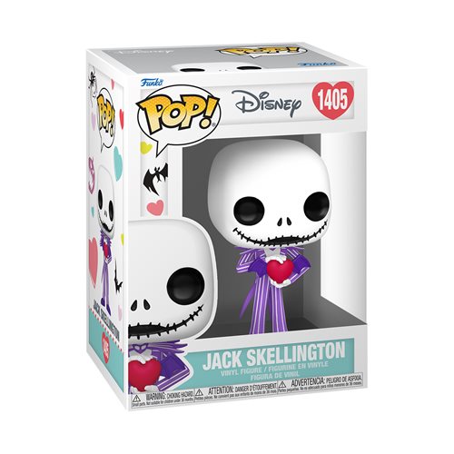 Disney's The Nightmare Before Christmas Jack Skellington w/ Heart Funko Pop #1405 Vinyl Figure