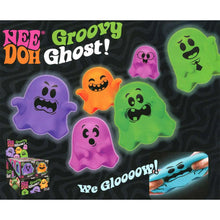 Load image into Gallery viewer, Groovy Ghost Halloween Nee Doh
