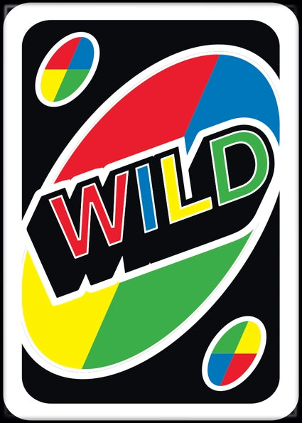 Mattel Uno Wild Card Magnet