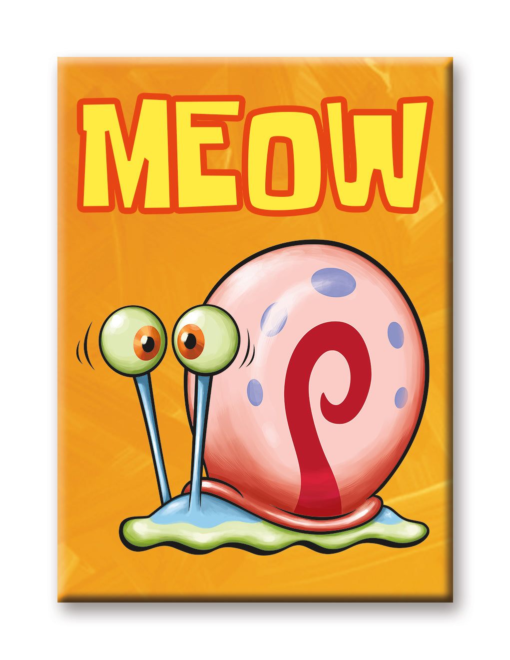 Spongebob Squarepants Gary the Snail Meow Magnet