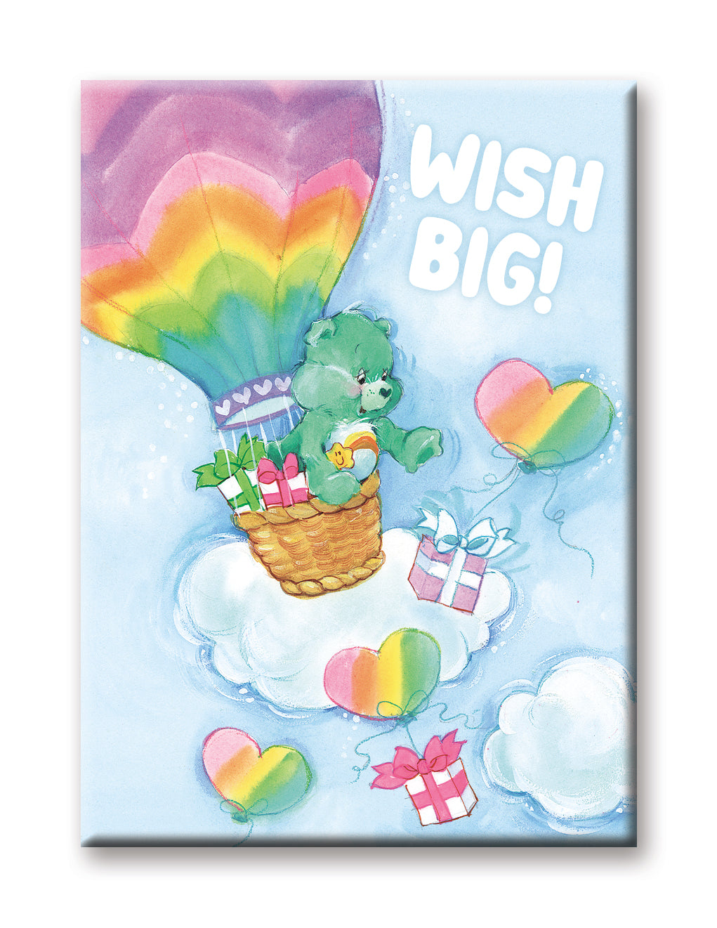 Care Bears Wish Bear Wish Big Retro Art Magnet