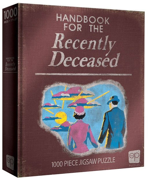 Beetlejuice Handbook of the Recently Deceased 1000pc Puzzle by USAopoly