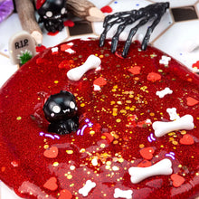 Load image into Gallery viewer, Cute to the Bone Glitter Slime by The Kawaii Slime Company
