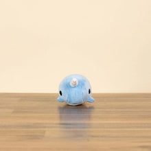 Load image into Gallery viewer, Mini Narwhali the Narwhal Blue Plush
