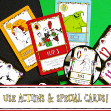 Load image into Gallery viewer, Flip 7: Disney Tim Burton's The Nightmare Before Christmas Card Game

