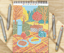 Load image into Gallery viewer, Dot By Letter Sweater Weather FlowArt by Lifelines
