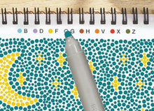 Load image into Gallery viewer, Dot By Letter Sweater Weather FlowArt by Lifelines
