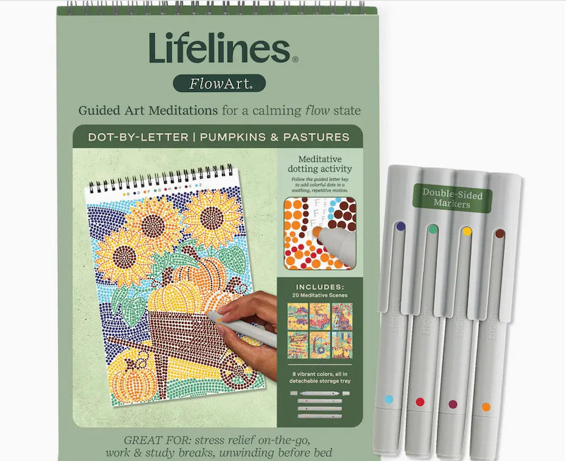 Dot by Letter Pumpkins & Pastures FlowArt by Lifelines