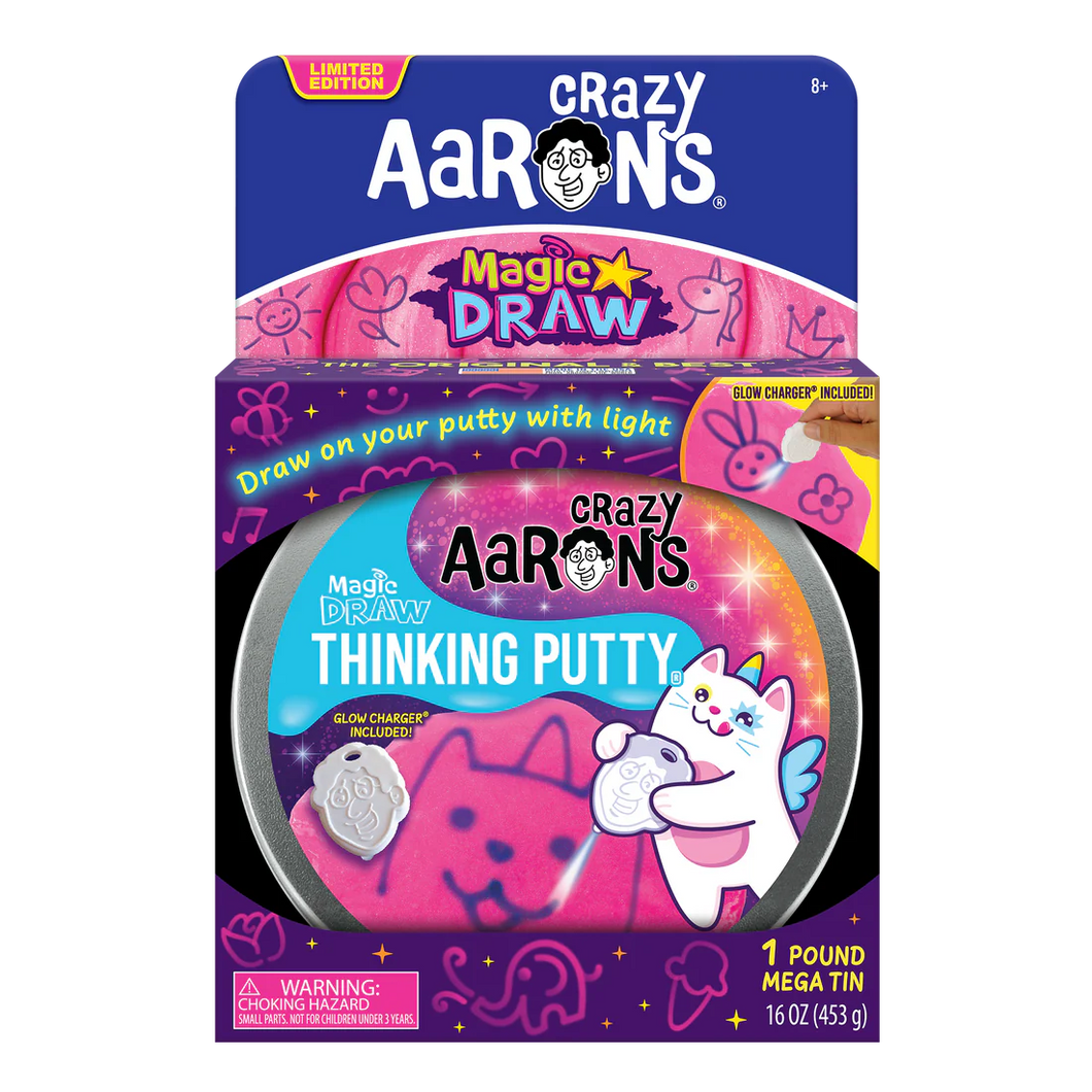 Mega Magic Draw One Pound Thinking Putty by Crazy Aaron's