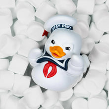 Load image into Gallery viewer, Ghostbusters Stay Puft Marshmallow Man Tubbz Duck Boxed Edition
