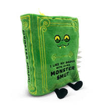 Load image into Gallery viewer, I Like My Books with Extra Monster Smut Book Plush by Punchkins
