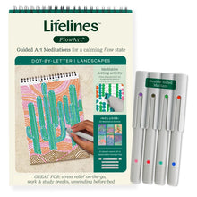 Load image into Gallery viewer, Dot By Letter Landscapes FlowArt by Lifelines

