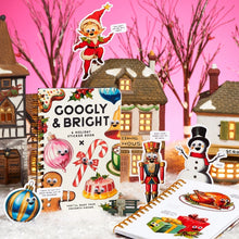 Load image into Gallery viewer, Googly &amp; Bright Holiday Sticker Book by Brass Monkey
