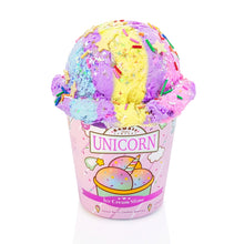 Load image into Gallery viewer, Unicorn Scented Ice Cream Pint Slime by The Kawaii Slime Company
