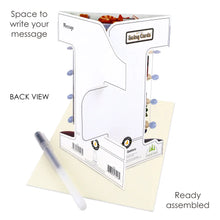 Load image into Gallery viewer, Cats in the Library 3-D Swing Card Blank Greeting Card by Santoro
