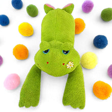 Load image into Gallery viewer, 39" Large Green Frog Plush
