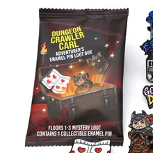 Load image into Gallery viewer, Dungeon Crawler Carl Adventurer's Pin Loot Bling Bag: Featuring Floors 1-3
